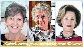 Top 20 modelo 🌼 de corte de cabelo curto para senhoras com 60 anos 2019 [upl. by Alexa]