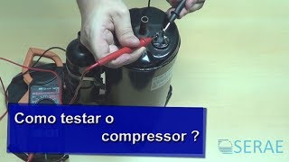 Como testar compressor [upl. by Eimmaj469]