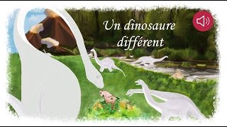 Histoire pour enfants  Un Dinosaure différent  Livre animé et audio [upl. by Irved]