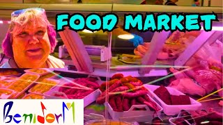 Benidorm Old Town Indoor Food Market Fresh Veg amp Meat Paradise – A MustVisit [upl. by Sirovat]