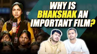 Bhakshak Movie Review  Bhumi Pednekar Sanjay Mishra Aditya Srivastava  Honest Review  MensXP [upl. by Orlantha]