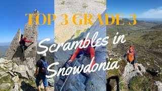 Top 3 Grade 3 Scrambles In Snowdonia [upl. by Oniotna]