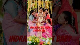 INDRAJA BABY SHOWER indrajashankar ytshorts robosankar ytviral babyshower tamil tamilsong [upl. by Jennica]