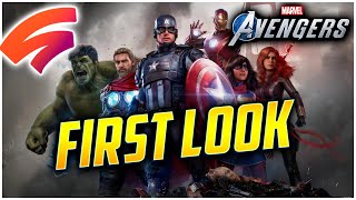 Marvels Avengers Google Stadia 4k Gameplay  A Superhero Game Worth Your Cash [upl. by Millard]