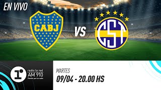 BOCA VS TRINIDENSE  EN VIVO  COPA SUDAMERICANA [upl. by Liag104]