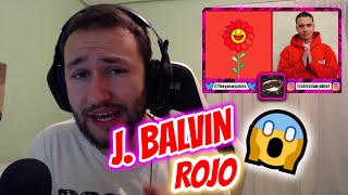 REACCIÓN J Balvin  Rojo [upl. by Eitisahc]