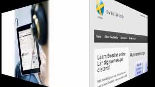 Learn the Swedish language  Study Swedish your way  Swedish2go [upl. by Isawk733]