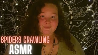 ASMR  SPIDERS CRAWLING UP YOUR BACK MIC TRIGGERS AND MOUTH SOUNDS [upl. by Otreblanauj449]