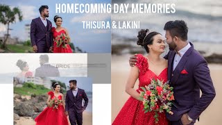 Thisura amp Lakini Homecoming Day Memories Cinematography  Vidura Wijerathne [upl. by Madison385]