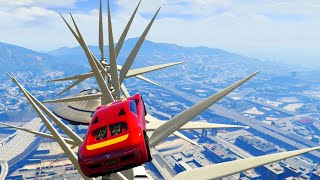 CRAZY MODDED WINDMILL BLENDER GTA 5 Funny Moments [upl. by Drabeck]