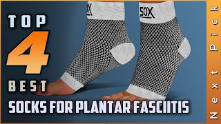 Top 4 Best Socks for Plantar Fasciitis Review [upl. by Martainn]