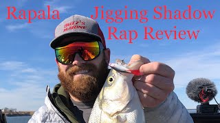 Rapala Jigging Shadow Rap Review [upl. by Aliban]