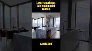 Touring luxury apartment in Pan Pacific hotel in Central London [upl. by Irem]