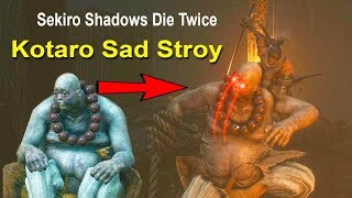 Sekiro Kotaro NPC Quest Sad Story in Abandoned Dungeon [upl. by Brion587]