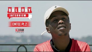 BalconyInterview 23 Emtee On Falling Off Being Faithful amp His Rough Past DIY2 [upl. by Annaet]