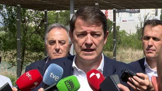 Mañueco apoya el soterramiento en Valladolid pero advierte que Sánchez tiene que dar el primer [upl. by Shah]