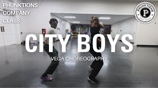 City Boys Burna Boy  Vega Choreography Phunktions Company Class [upl. by Janka35]