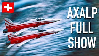 Axalp Full Air Show 4K 2023 [upl. by Namlaz]