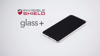 How to Install Glass  iPhone X  InvisibleShield [upl. by Airlia]