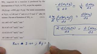 Chapter 4 Chemical Kinetics  Question 19  JEE MAINS PYQ  Class 12 Chemistry [upl. by Atiuqer753]