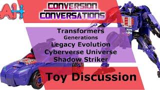 Conversion Conversations Transformers Generations Legacy Evolution Cyberverse Shadow Striker [upl. by Pufahl]