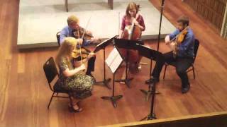 Ars Nova String Quartet  Haydn quotLarkquot Quartet Fourth Movement [upl. by Isleen]