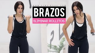 Eliminar la flacidez de los brazos  Eliminar rollitos y tonificar [upl. by Yesteb]