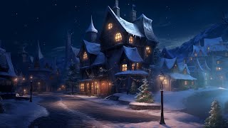 Medieval Christmas Music – Holiday Pine Village  Relaxing Winter [upl. by Tollman]