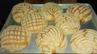 Conchas deliciosas muy fácil en casa haz tu panadería [upl. by Burrow254]