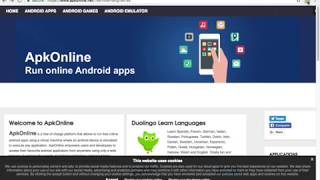 ApkOnline free online android emulator [upl. by Soirtimid]