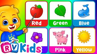 Learn Colors With Lucas and Ruby  Learning Video For Toddlers  🌈 Colour For Kids RV AppStudios [upl. by Don390]