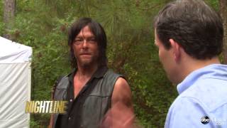 Norman Reedus ABC interview [upl. by Odraleba]