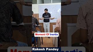 Moment of Inertia Experiment  What is Moment of Inertia shorts physicsbyrakeshpandey ytshort [upl. by Lenoil]