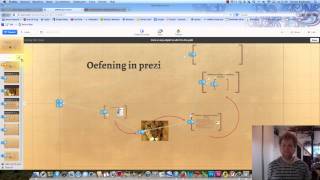 prezi 5 toevoegen en verwijderen van frames in combinatie met invoegen youtube video [upl. by Anitsud]