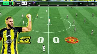 Al Ittihad vs Manchester United  Karim Benzema FC Mobile 24 [upl. by Aidile]