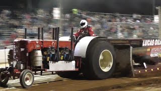 NTPA Legends Tractors Pulling At The Buck [upl. by Hayikaz]