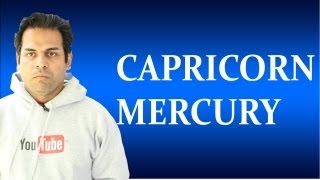 Mercury in Capricorn in Astrology All about Capricorn Mercury zodiac sign [upl. by Llenor]