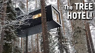 Treehotel  AMAZING Hotel in the Arctic  Lapland Road Trip [upl. by Castro]