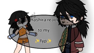 ✨️hashira react to my fyp✨️1 [upl. by Akcebar873]