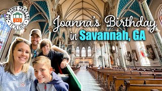 Joannas Birthday  Touring Savannah GA on the Old Town Trolley  Fulltime RV Family [upl. by Acsirp]