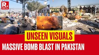 Massive Bomb Blast At Pakistans Quetta Railway Station Baloch Liberation Army Takes Responsibility [upl. by Sarah255]