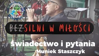 Świadectwo i pytania uczestników – Muniek Staszczyk  31 SSM [upl. by Cristiona]