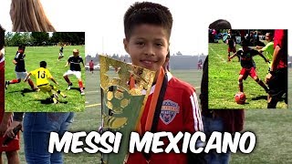 ASÍ JUEGA Alex Alcalá el nuevo MESSI MEXICANO [upl. by Vallie]