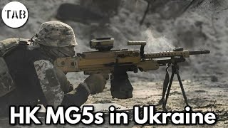 German HK MG5s in Ukraine [upl. by Ak932]