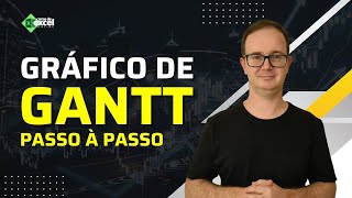 Como criar Gráfico de Gantt no Excel Passo à Passo [upl. by Dhu]