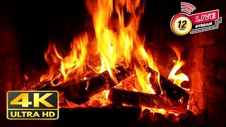 🔥 Beautiful 4K Fireplace with Crackling Fire Sounds  Sleep Instantly In 3 Minutes [upl. by Ynots]