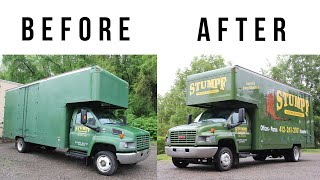 GMC C5500 Duramax  Custom Built Moving Truck  Before and After Walk Around [upl. by Strain]