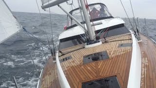 Delphia 46 Review  Factory visit and TestSail [upl. by Naivad937]