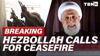 BREAKING Hezbollah Calls For Ceasefire Israel DESTROYS Hezbollah CrossBorder Tunnel  TBN Israel [upl. by Aileduab]