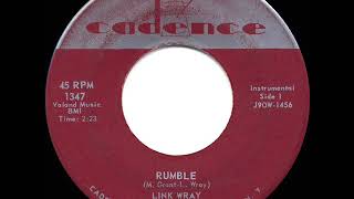 1958 HITS ARCHIVE Rumble  Link Wray [upl. by Cecilius]